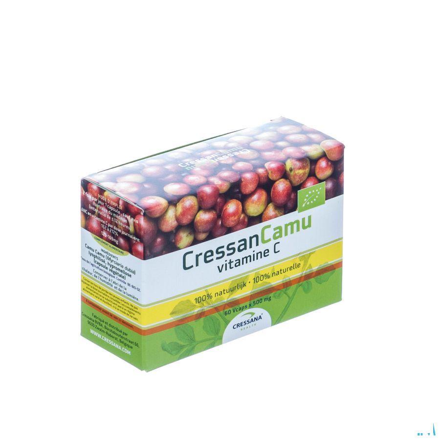 Cressancamu Vitamine C V-Capsule 60x500 mg  -  Cressana
