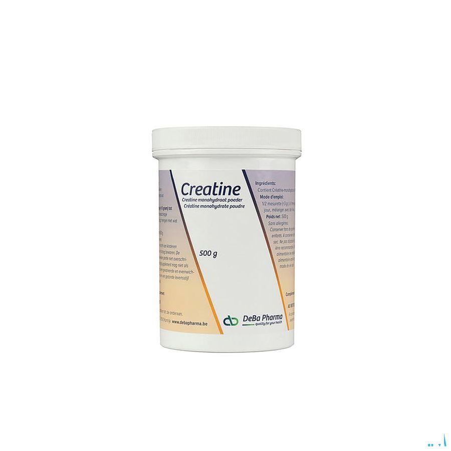 Creatine Monohydraat Poeder Oplosbaar 500 gr  -  Deba Pharma