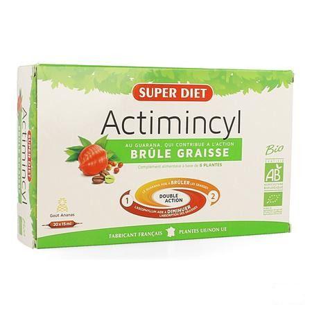 Super Diet Actimincyl Bio Ampoule 20x15 ml  -  Superdiet Laboratoires