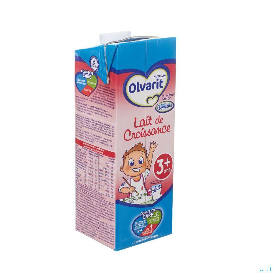 Olvarit Lait Croissance + 3ans 1l  -  Nutricia