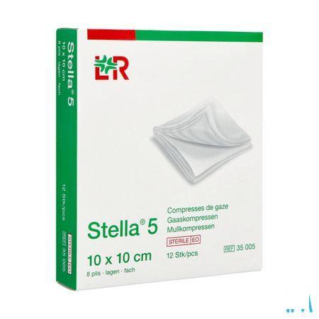 Stella 5 Compresse Sterile 10x10cm 12 35005  -  Lohmann & Rauscher