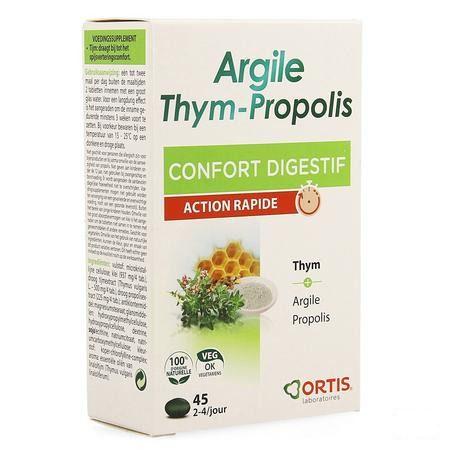 Ortis Klei-tijm-propolis Tabletten 3x15  -  Ortis