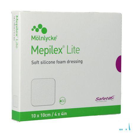 Mepilex Lite Dun Verband Sil Ster 10x10,00cm 5 284100  -  Molnlycke Healthcare