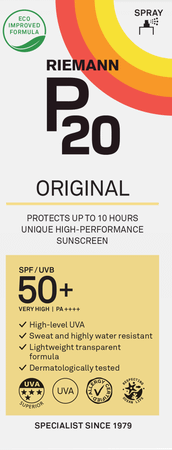 P20 Zonnespray Ip50+ 175 ml