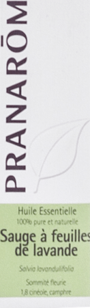 Salie Lavendelblad Essentiele Olie 10 ml  -  Pranarom