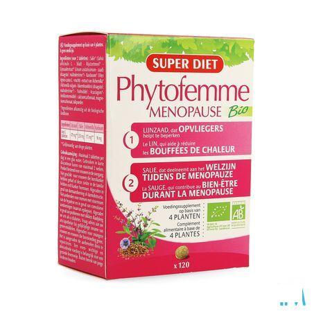 Phytofemme Menopauze Tabletten 120 11298  -  Superdiet Laboratoires