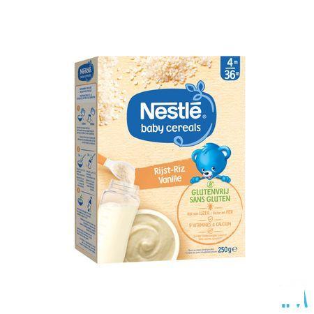 Nestle Baby Cereals Rijst Vanille Glutenvrij 250 gr  -  Nestle