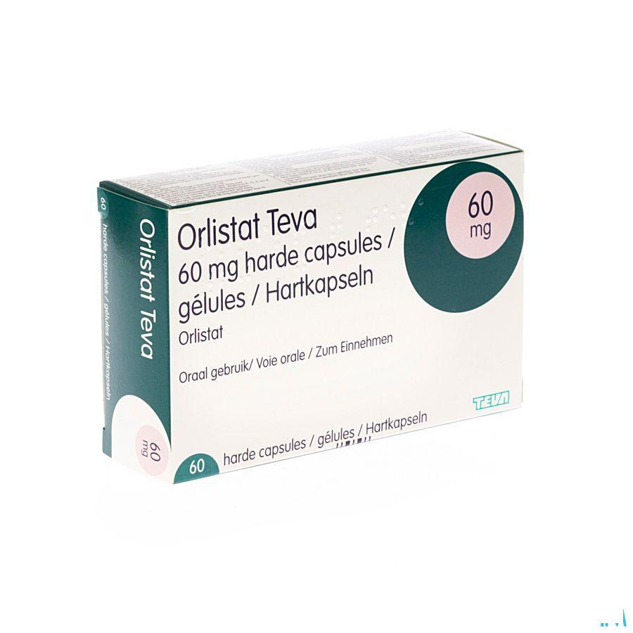 Orlistat Teva Harde Capsule 60 X 60 mg 
