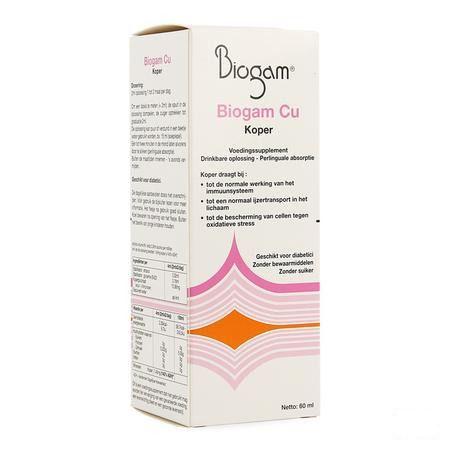 Biogam Cu Flacon 60 ml  -  Sterop