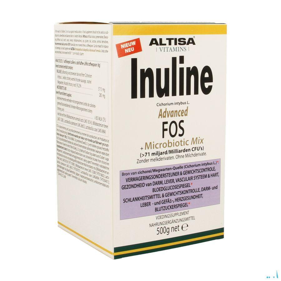 Altisa Inuline Adv.fos Preflora + proflora Mix 500 gr  -  Dieximport