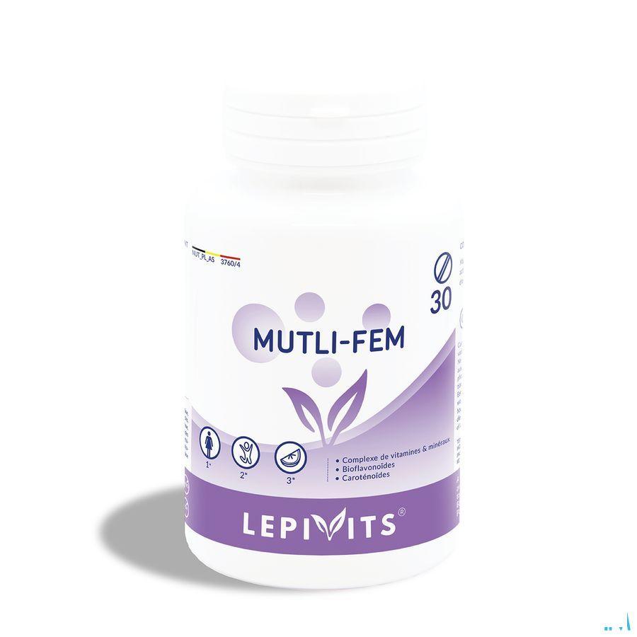 Leppin Multi Fem Active Pot Comprimes 30  -  Lepivits