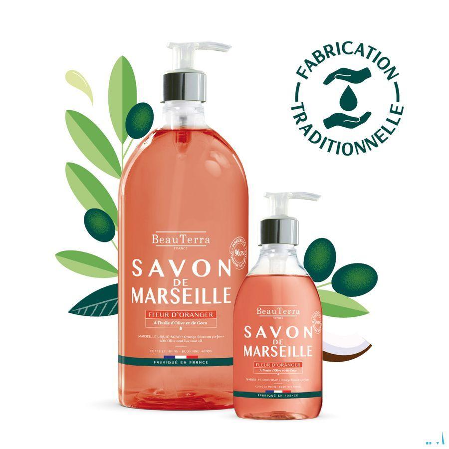 Beauterra Marseille Zeep Oranjebloesem 300 ml