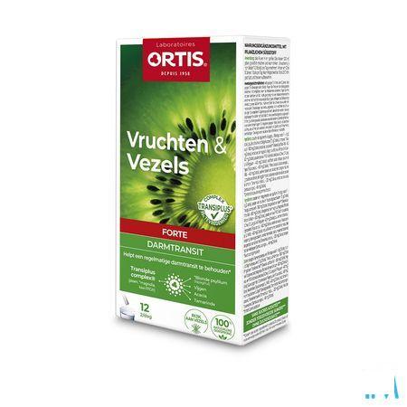 Ortis Fruits & Fibres Forte Complexe Transi+ 12 x 10 gr