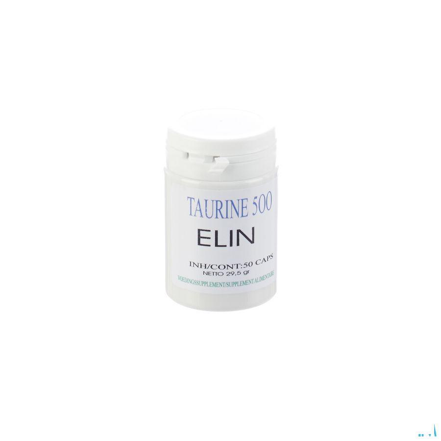 Taurine Capsule 50x 500 mg  -  Elin