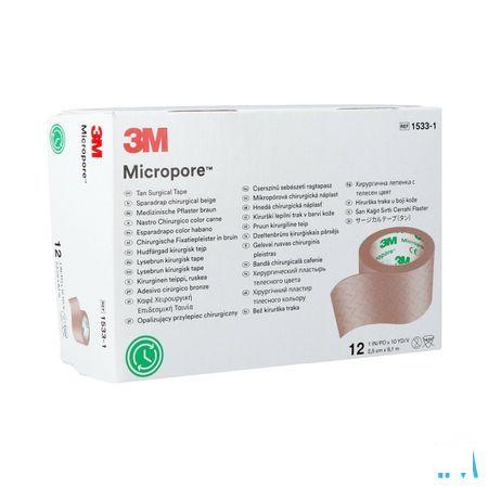 Micropore 3m Skin Tone 25,0mmx9,15m Rol 12 15331  -  3M