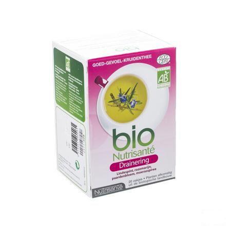 Infusie Bio Drainage Zakje 20  -  Nutrisante