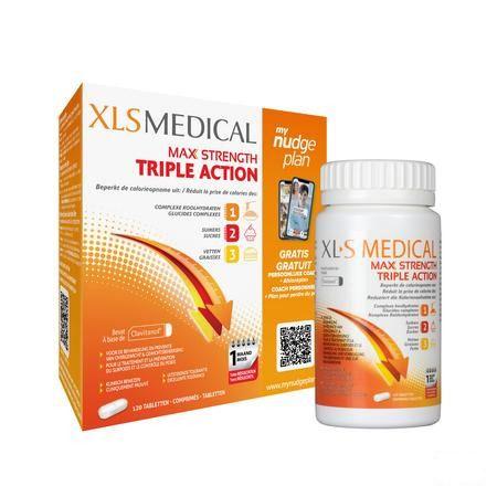 Xls Medical Maximum Strength Comprimes 120