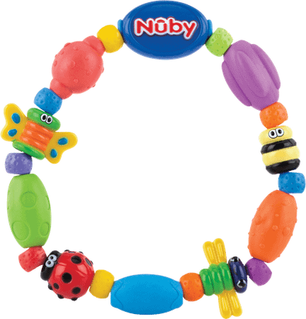 Nuby Speelse Bijtketting Bug-a-loopac - 3m +   -  New Valmar