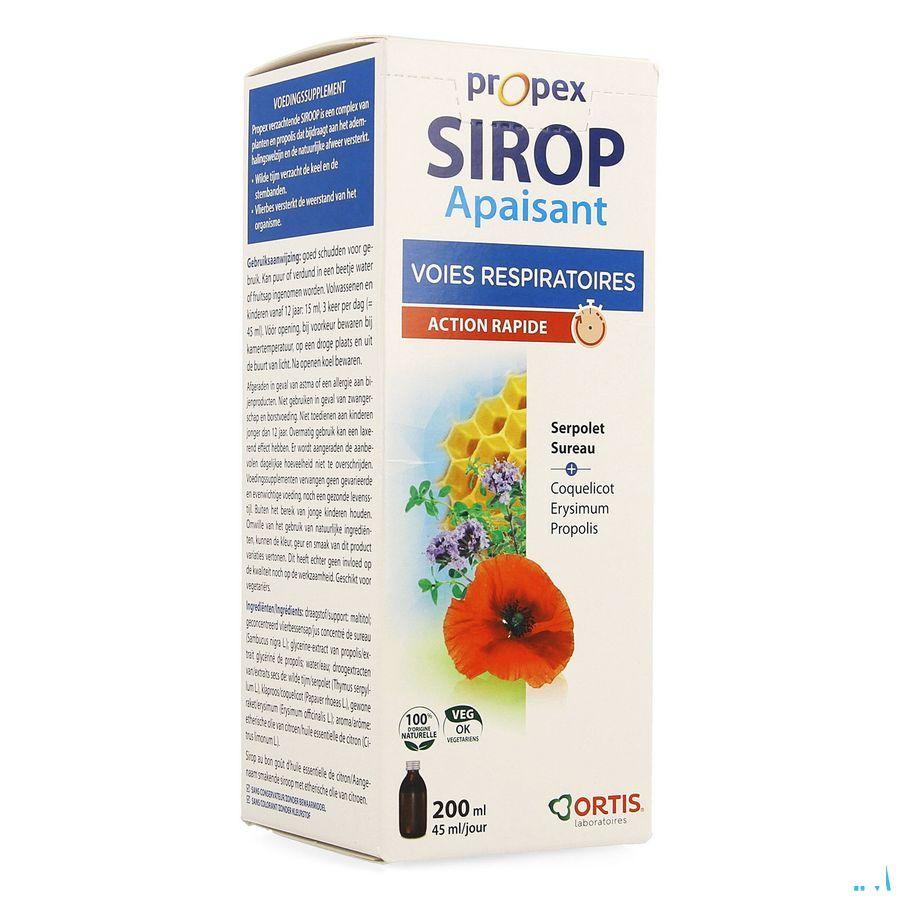 Ortis Propex Verzachtend Siroop 200 ml  -  Ortis