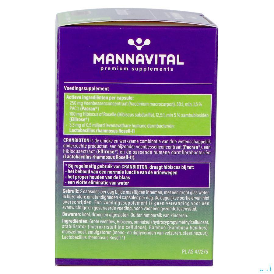 Mannavital Cranbioton V-Capsule 60