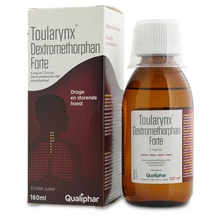 Toularynx Dextromethorphan Forte 3 mg/ml Sirop 160 ml