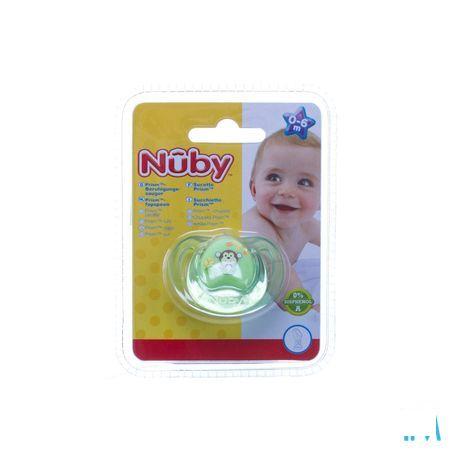 Nuby Prismac Orthodontische Fopspeen - 0-6m  -  New Valmar
