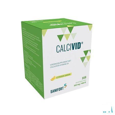 Calcivid 500 mg/400IELemon Chew 168 