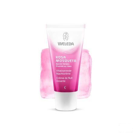Weleda Wilde Rozen Nachtcreme Vitalis. Tube 30 ml  -  Weleda