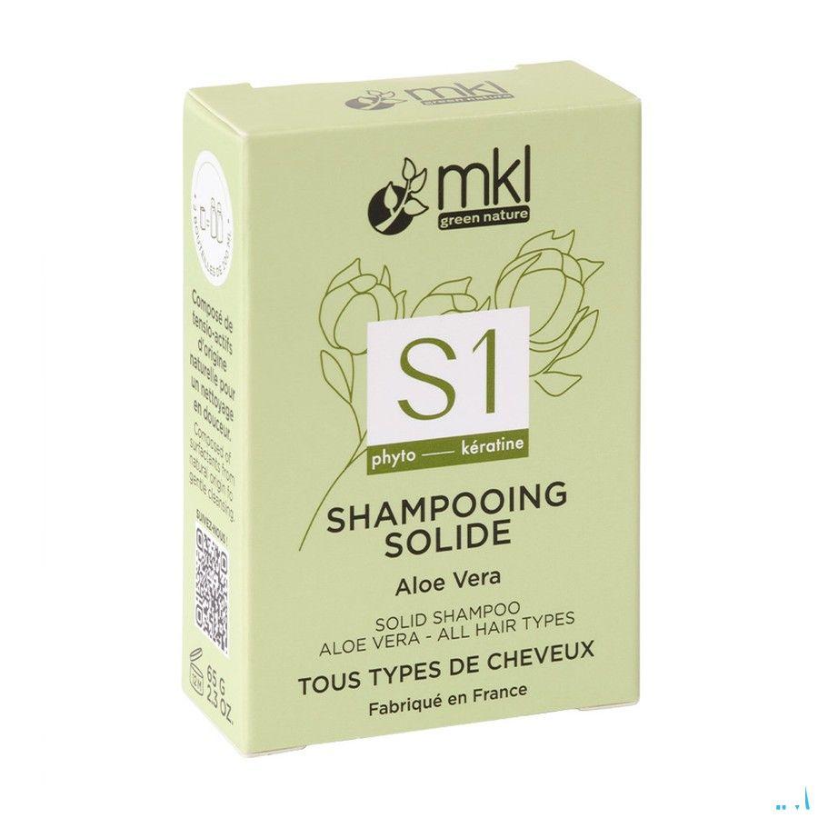 Mkl Solid Shampoo Alle Haartypes Aloe Vera 65G
