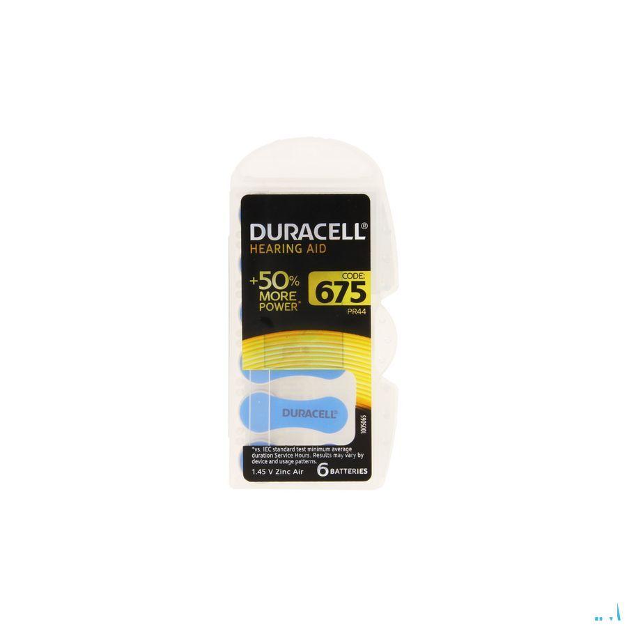 Duracell Easytab Hoorbatterij Da675 6 Blauw