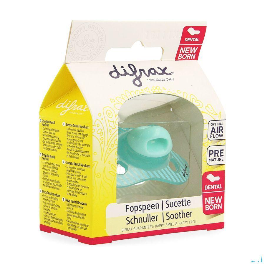 Difrax Fopspeen Newborn Dental Sil -2/2m 1 796  -  Difrax