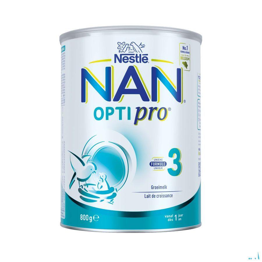 Nan Optipro 3 800 gr  -  Nestle