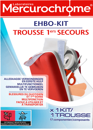 Mercurochrome Eerste Hulp Kit 17 Prod.