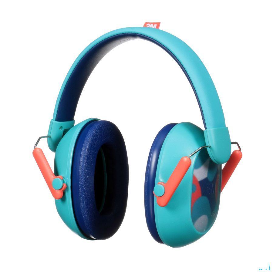 3M Kids Plus Gehoorbesch. Oorkap Kind Groenblauw