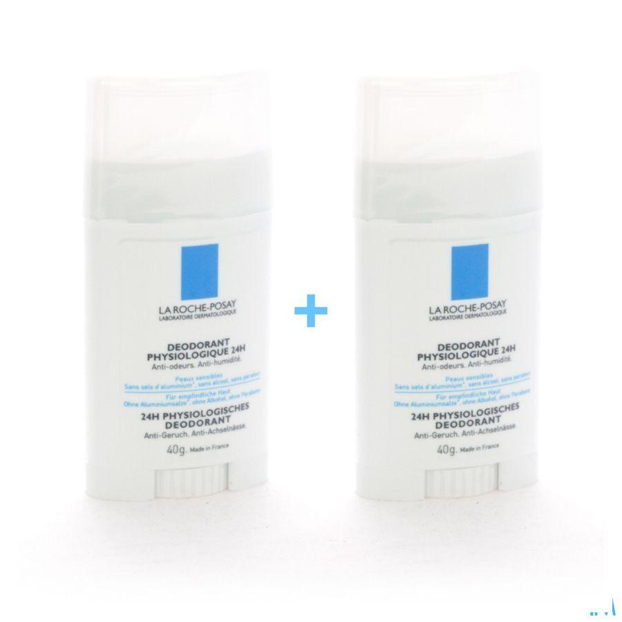 Deo Physio Stick Duo 2x40 gr  -  La Roche-Posay
