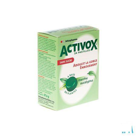 Activox Menthe-eucalyptus Ss Pastille 24 3567567  -  Arkopharma