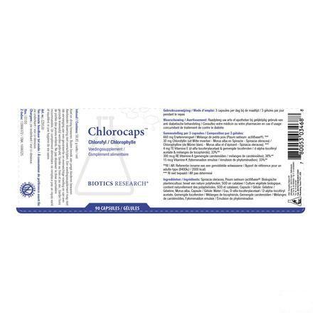 Biotics Chlorocaps 90 capsules  -  Energetica Natura