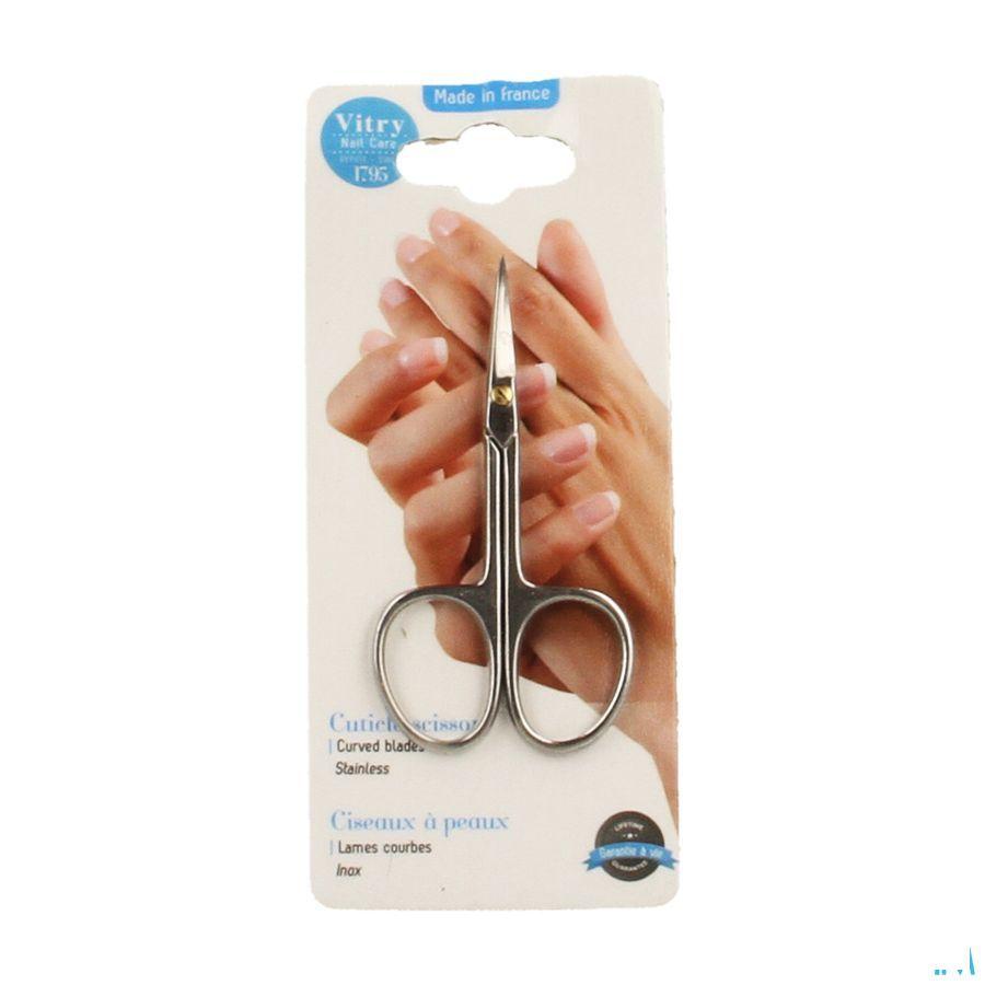 Vitry Classic Schaar Velletje Krom Inox 1010  -  Vitry