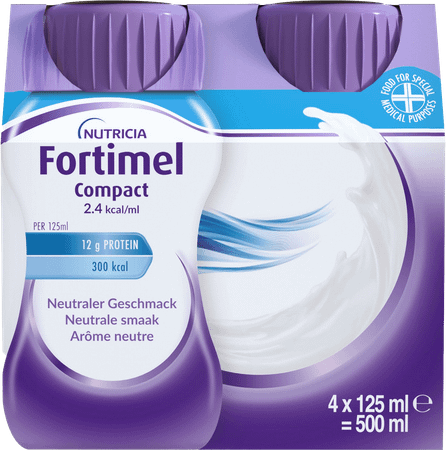 Fortimel Compact 2.4Kcal Neutraal 4X125 ml  -  Nutricia