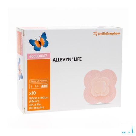 Allevyn Life Pansement 10,3x10,3cm 10 66801067  -  Smith Nephew