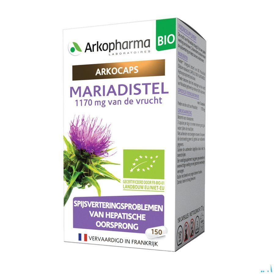 Arkocaps Mariadistel Bio Caps 150 Nf  -  Arkopharma