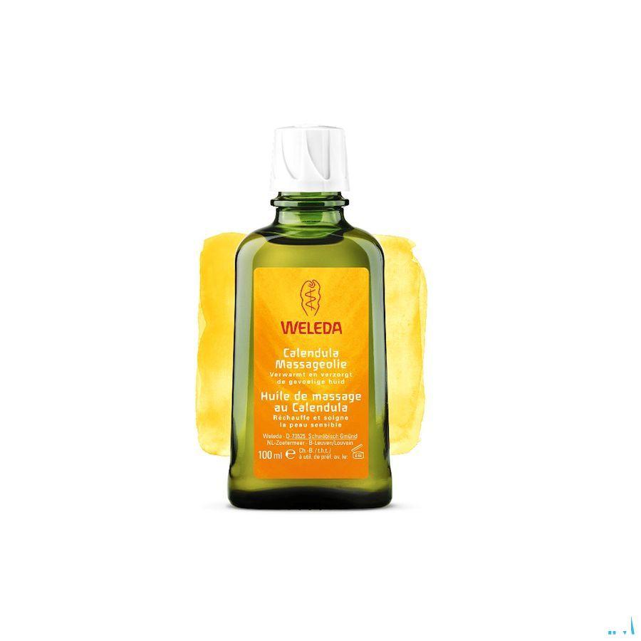 Weleda Massage Olie Calendula Flacon 100 ml  -  Weleda