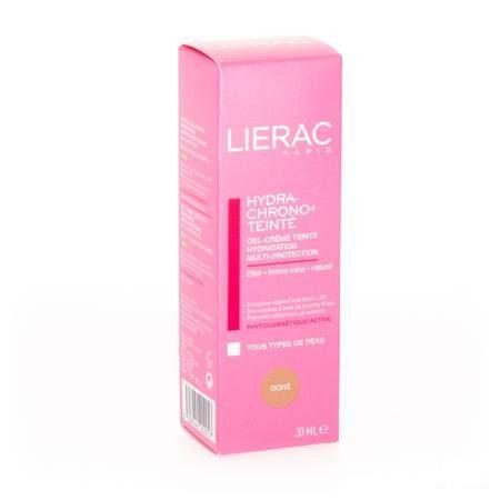 Lierac Hydra Chrono+teinte Dore Gel-creme Tube 30 ml