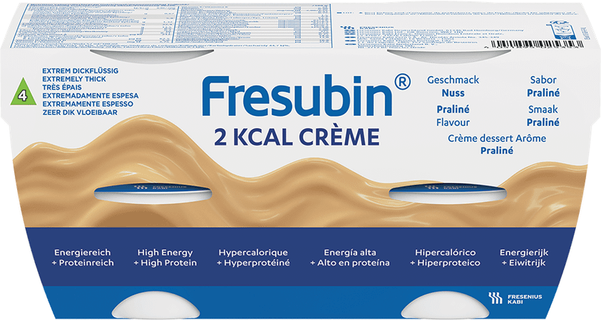 Fresubin 2 Kcal Creme 125 gr Praliné  -  Fresenius