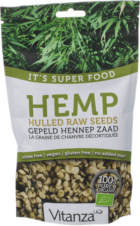 Vitanza Hq Superfood Hemp Raw Seeds Bio 200 gr  -  Yvb