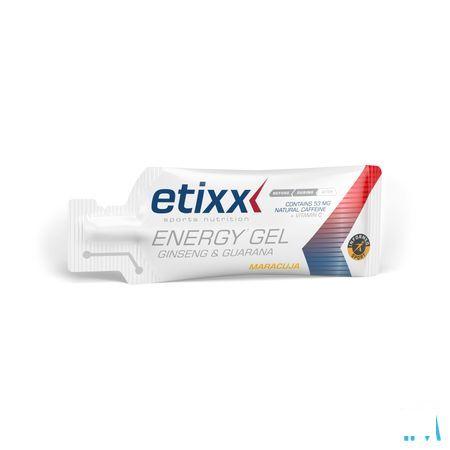 Etixx Ginseng & guarana Energy Gel Passion Fruit 12x50 gr