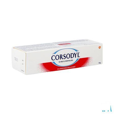 Corsodyl 10 mg/g Tandgel Tube 50 gr
