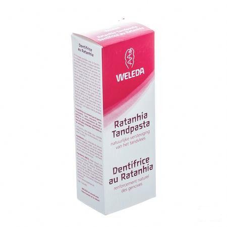 Weleda Dentif Ratanhia Rose 75 ml  -  Weleda