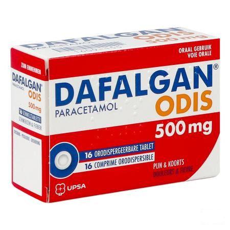 Dafalgan 500 mg Odis Comprimes 16