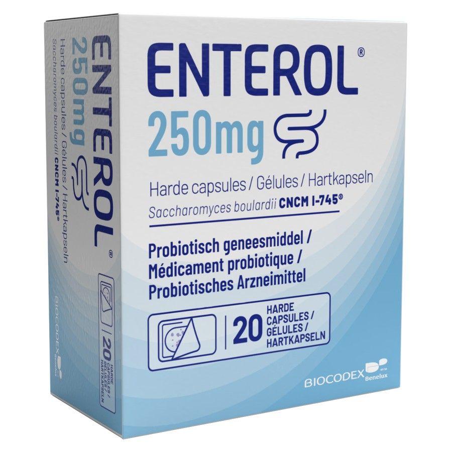 Enterol 250 mg Capsule Harde Dur S/blister 20x250 mg